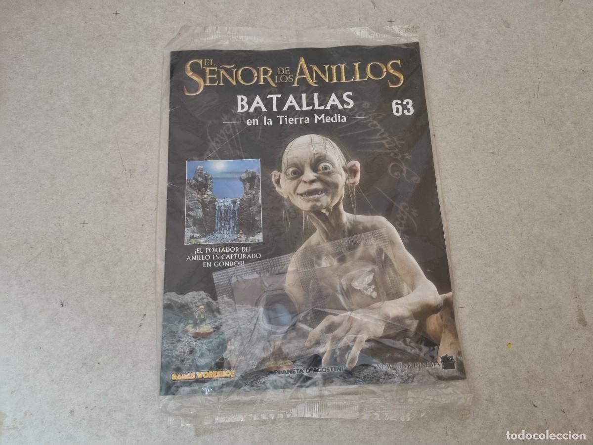 Libros de segunda mano: Fasciculo n&uacute;mero 63 El se&ntilde;or de los anillos Batallas en la tierra media