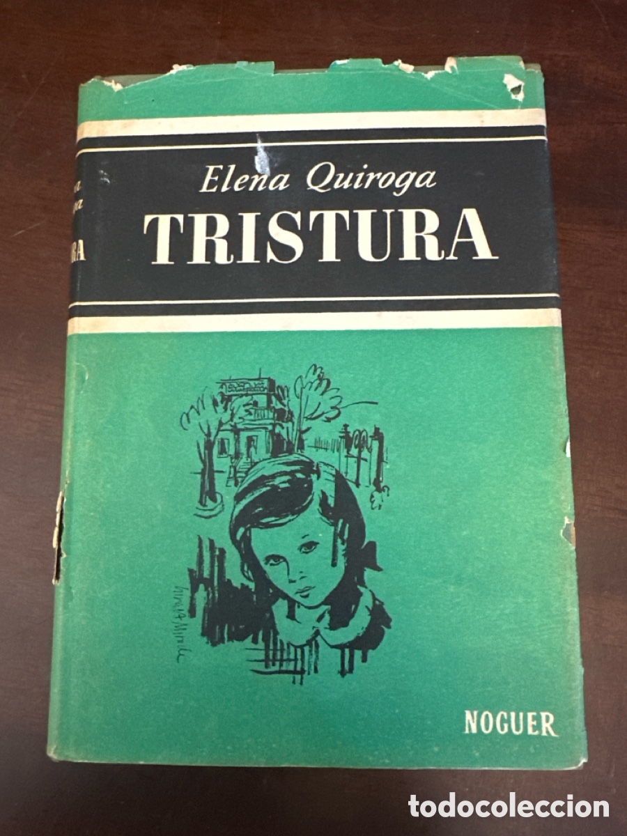 Libros de segunda mano: TRISTURA ELENA QUIROGA NOGUER PRIMERA EDICION. DEDICADO Y FIRMADO POR LA AUTORA