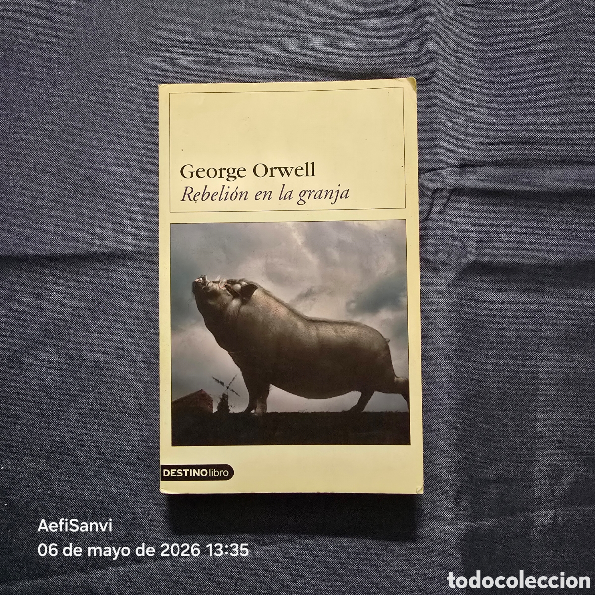 Libros de segunda mano: REBELI&Oacute;N EN LA GRANJA (GEORGE ORWELL) (DESTINOLIBRO)