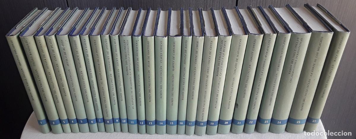 Libros de segunda mano: OBRAS COMPLETAS DE VALLE-INCL&Aacute;N. C&Iacute;RCULO DE LECTORES. 26 TOMOS. COMPLETA. DIRIGIDA POR ALONSO ZAMORA
