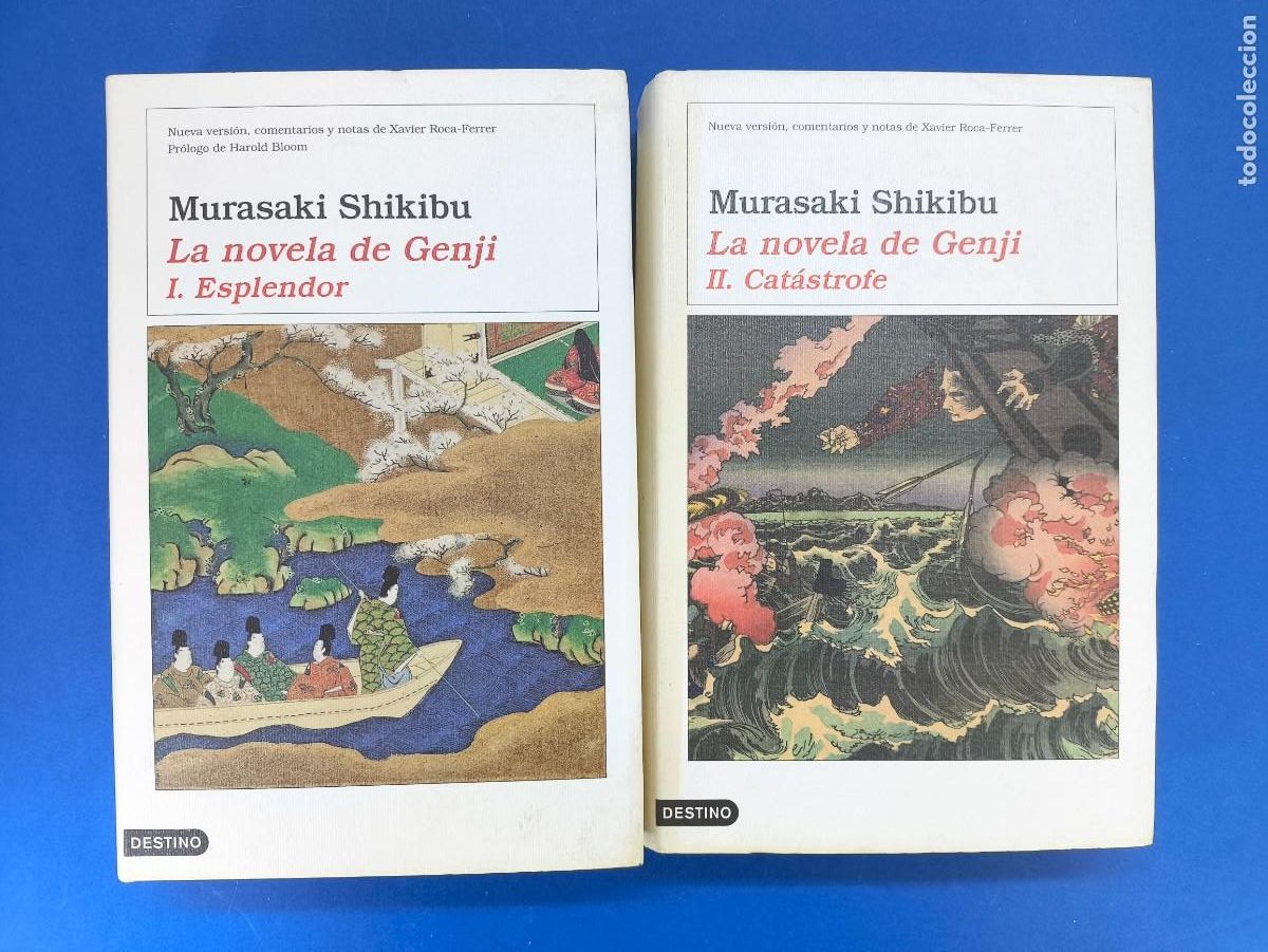 Libros de segunda mano: LA NOVELA DE GENJI. ESPLENDOR-CATASTROFE / MURASAKI SHIKIBU / 2007-09. DESTINO