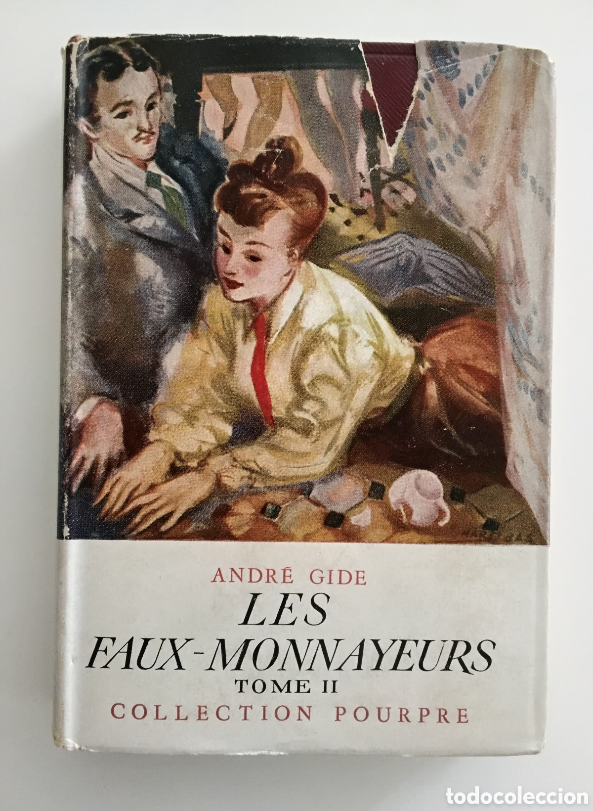 Libros de segunda mano: ANDR&Eacute; GIDE &mdash; LES FAUX-MONNAYEURS. TOME II &mdash; GALLIMARD &mdash; 1925