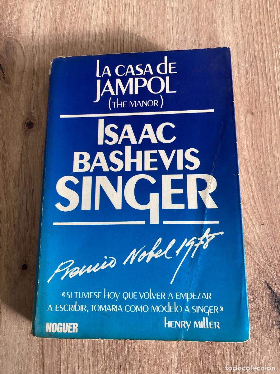 Libros de segunda mano: La casa de Jampol The Manor Isaac Bashevis Singer