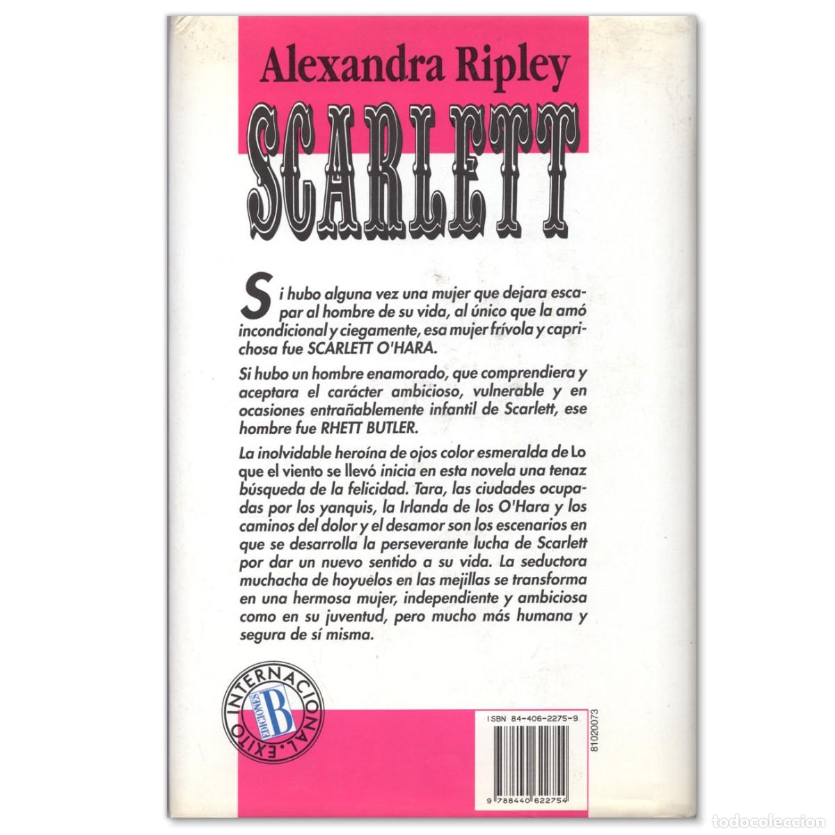 Libros de segunda mano: SCARLETT Alexandra Ripley - Foto 2
