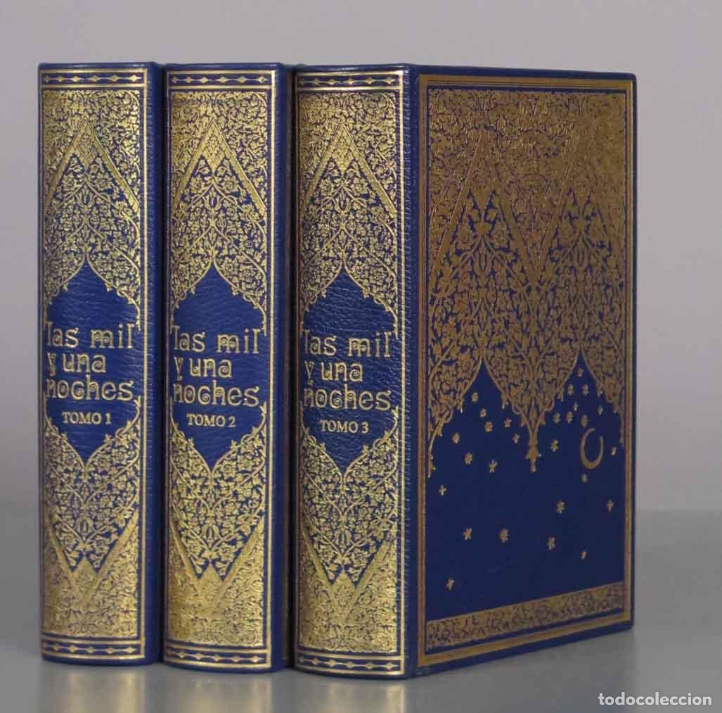 Libros de segunda mano: Las mil y una noches - C&iacute;rculo del Bibli&oacute;filo. 3 TOMOS