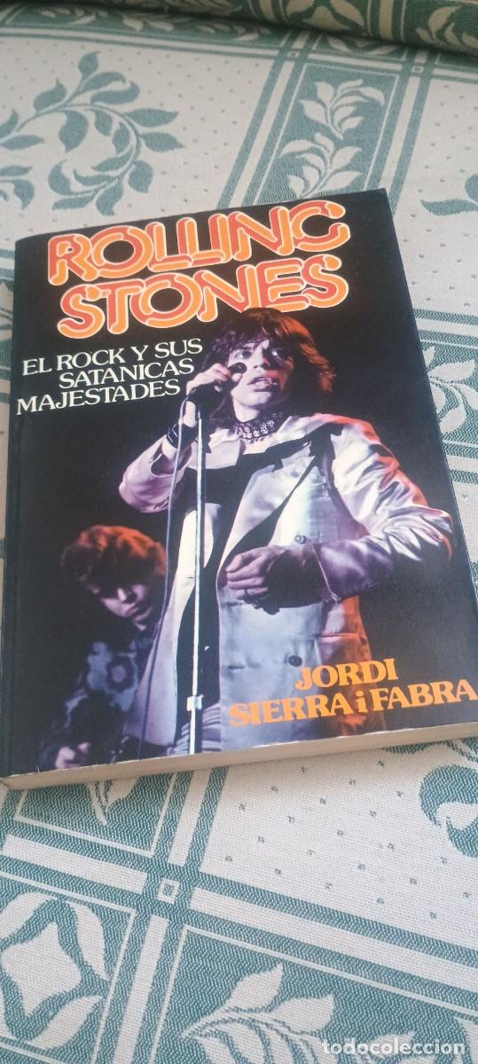 Libros de segunda mano: Libro : ROLLING STONES ( El rock y sus satanicas majestades)