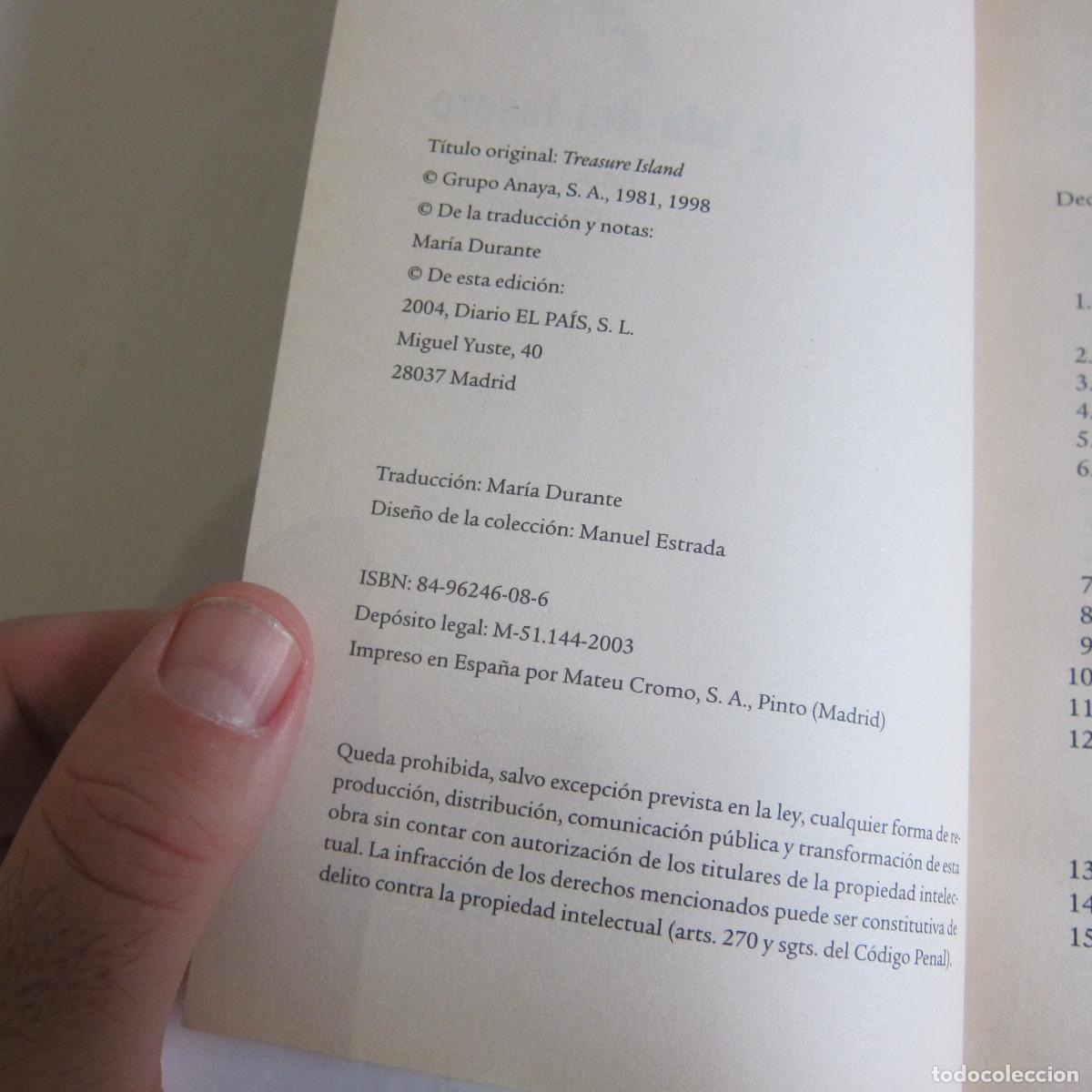 Libros de segunda mano: LA ISLA DEL TESORO - STEVENSON (EP) NOVELA - Foto 4