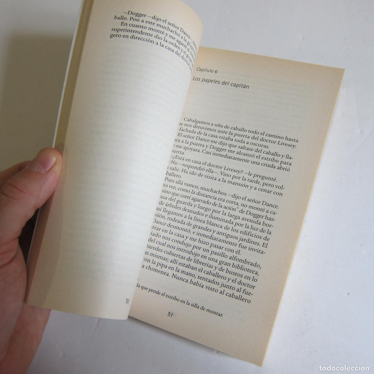 Libros de segunda mano: LA ISLA DEL TESORO - STEVENSON (EP) NOVELA - Foto 6