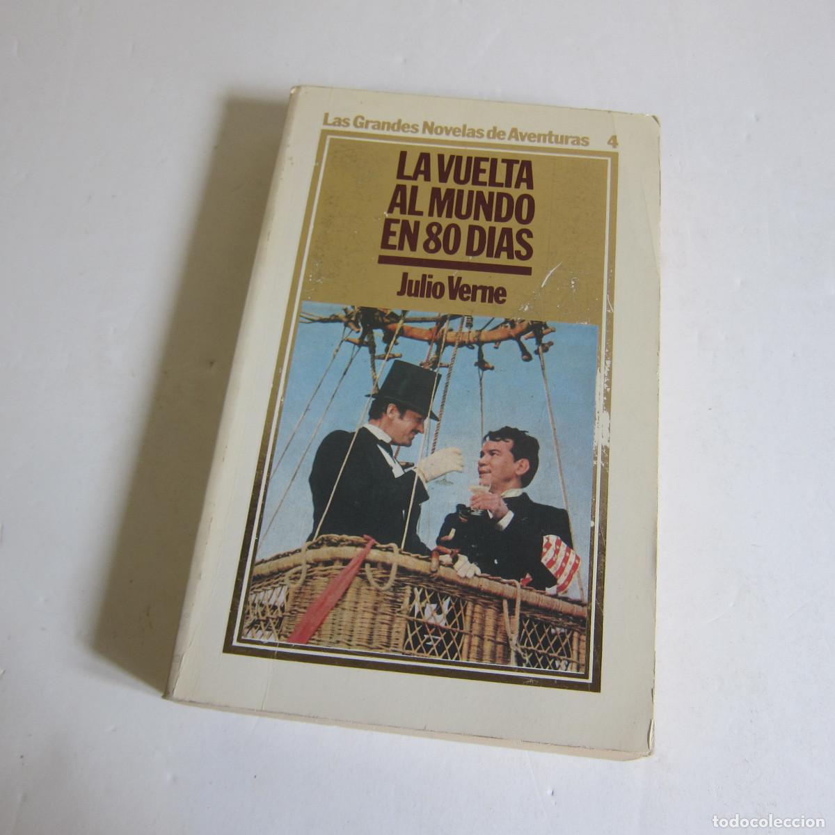 Libros de segunda mano: LA VUELTA AL MUNDO EN 80 D&Iacute;AS - JULIO VERNE (ORBIS) NOVELA
