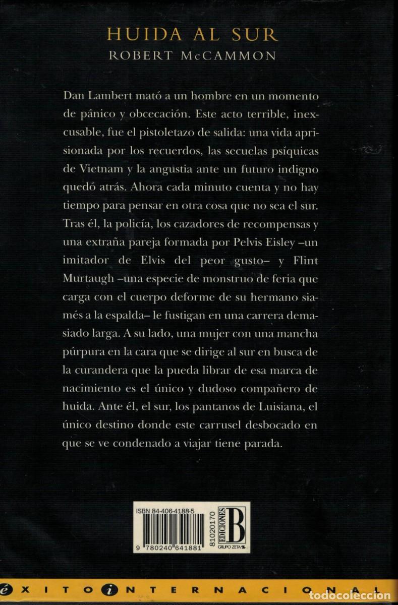Libros de segunda mano: Robert McCammon, Huida al Sur - Foto 2