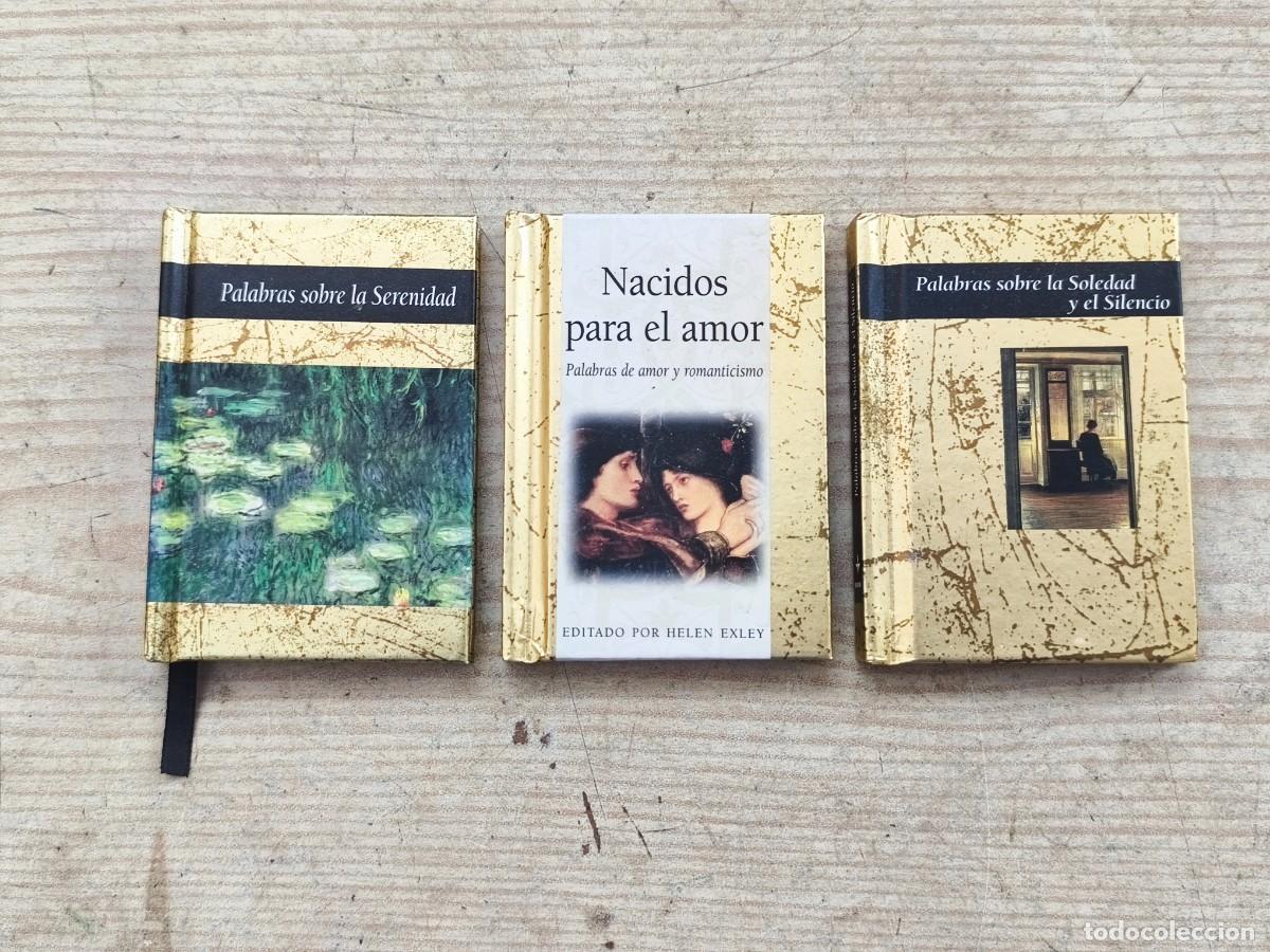 Libros de segunda mano: Lote 3 Libros - Palabras sobre la Serenidad - Nacidos para el amor - Palabras sobre la Soledad y el