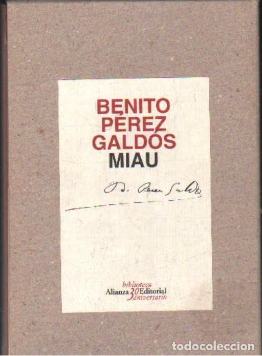 Libros de segunda mano: MIAU. BIBLIOTECA ALIANZA EDITORIAL 30 ANIVERSARIO. A-LESP-1153