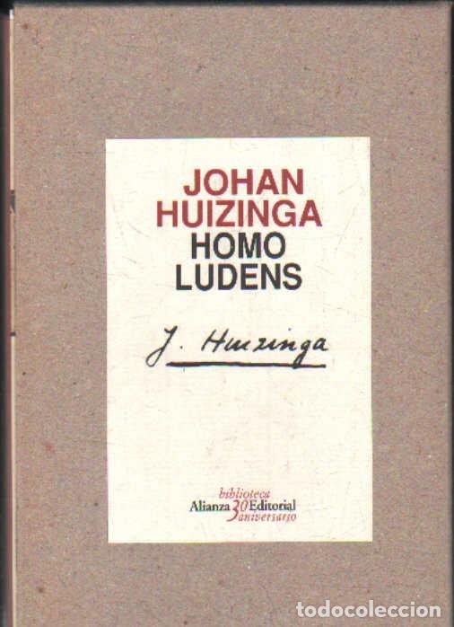 Libros de segunda mano: HOMO LUDENS. BIBLIOTECA ALIANZA EDITORIAL 30 ANIVERSARIO. A-LEXT-1206