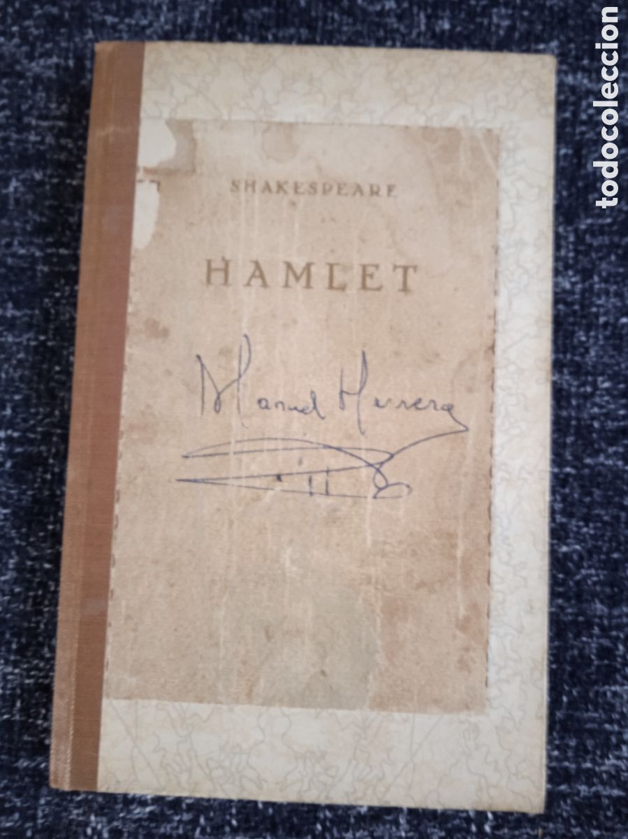 Gebrauchte B&uuml;cher: HAMLET / WILLIAM SHAKESPEARE. -ED. Compa&ntilde;&iacute;a Ibero-Americana de Publicaciones,