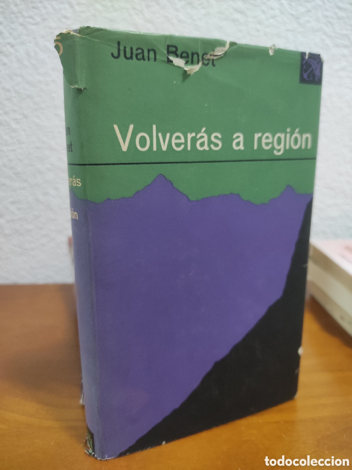 Libros de segunda mano: VOLVERAS A REGION (JUAN BENET) 2&ordf; EDICION 1974 - ED. DESTINO ANCORA Y DELFIN