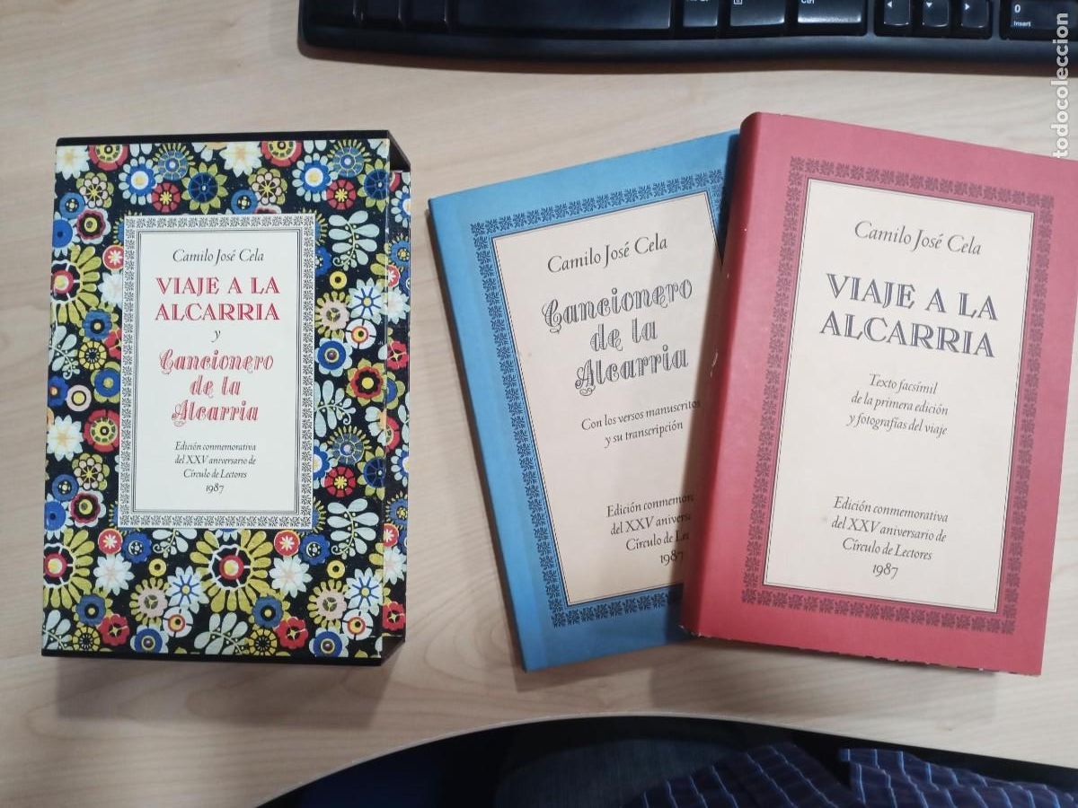 Libros de segunda mano: VIAJE A LA ALCARRIA / CANCIONERO DE LA ALCARRIA - CAMILO JOS&Eacute; CELA- 1987 EDICI&Oacute;N CONMEMORATIVA XXV