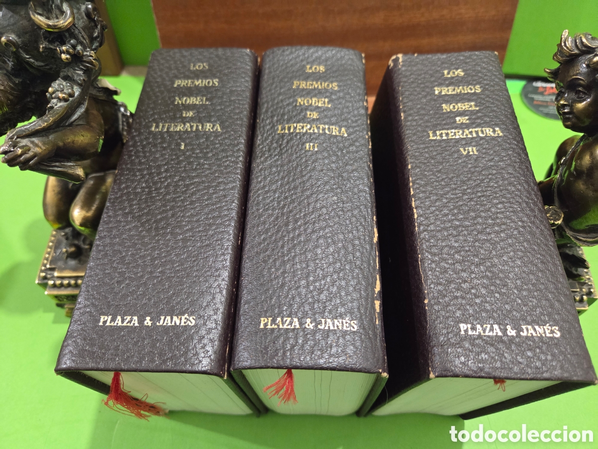 Libros de segunda mano: &rdquo;&rdquo;LOS PREMIOS NOBEL DE LITERATURA&rdquo;&rdquo;...TOMOS.I...III...VII...PLAZA Y JANES...