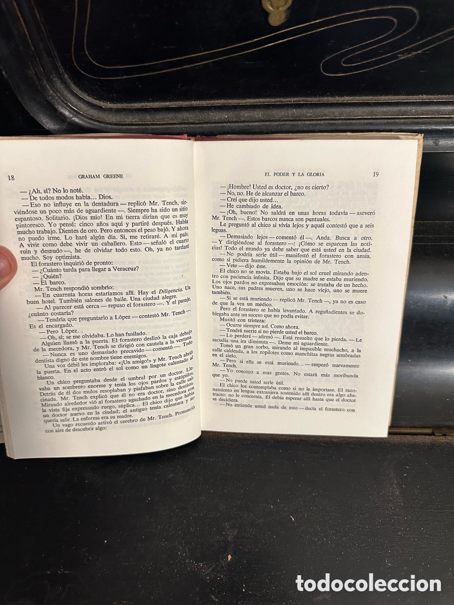 Libros de segunda mano: libro de &rdquo;El poder y la gloria&rdquo; de Graham Greene - Foto 4