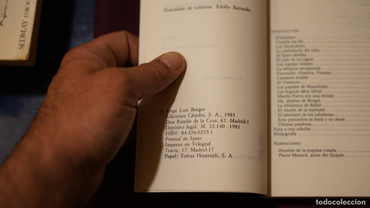 Libros de segunda mano: Jos&eacute; Luis Borges - Narraciones - Foto 2