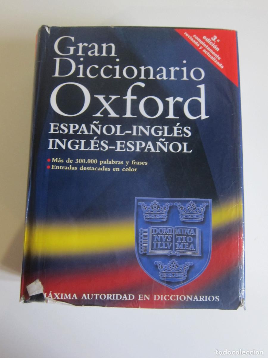 Libros de segunda mano: GRAN DICCIONARIO OXFORD ESPA&Ntilde;OL-INGL&Eacute;S (OXFORD) SIN CD DICCIONARIO LIBRO