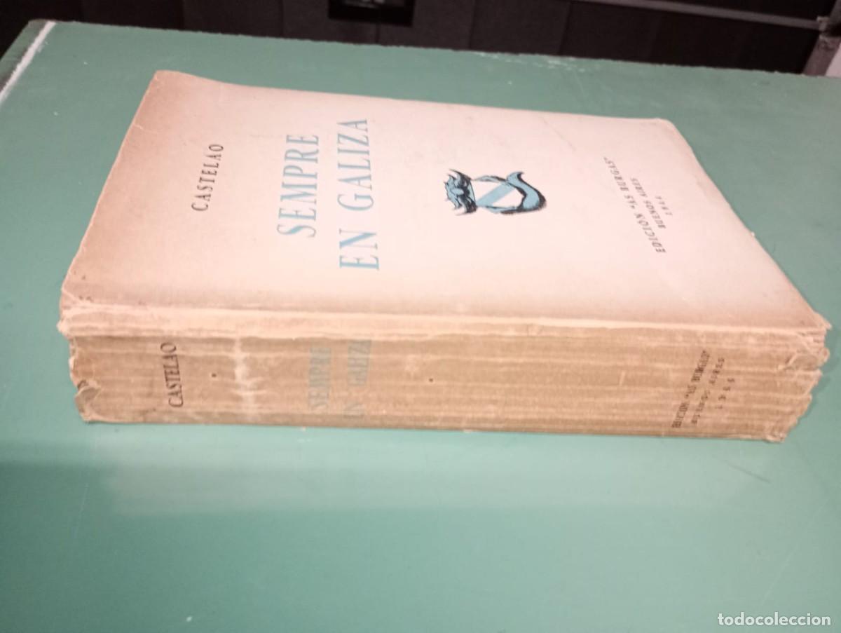 Libros de segunda mano: Alfonso Castelao. Sempre en Galiza. PRIMERA EDICI&Oacute;N