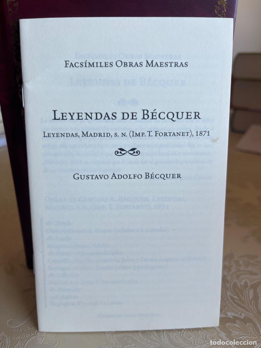 Libros de segunda mano: Becquer.- Obras. Tomo I (facsimil de la edici&oacute;n de 1871) - Foto 3