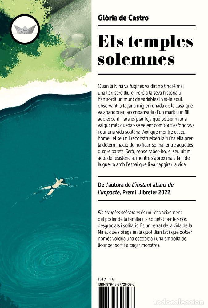 Libros de segunda mano: Els temples solemnes: 24 (Escafandre)