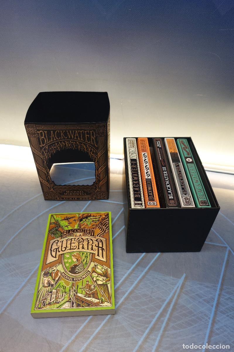 Libros de segunda mano: LIBROS, COFRE BLACKWATER. Saga completa en castellano.