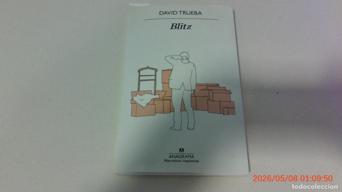 Libros de segunda mano: DAVID TRUEBA - BLITZ - EDICIONES ANAGRAMA - Foto 1