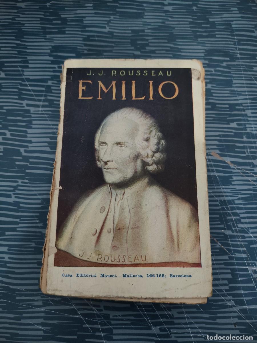 Libros de segunda mano: EMILIO,J.J.ROUSSEAU,MAUCCI EDITORIAL,400 PAGINAS.