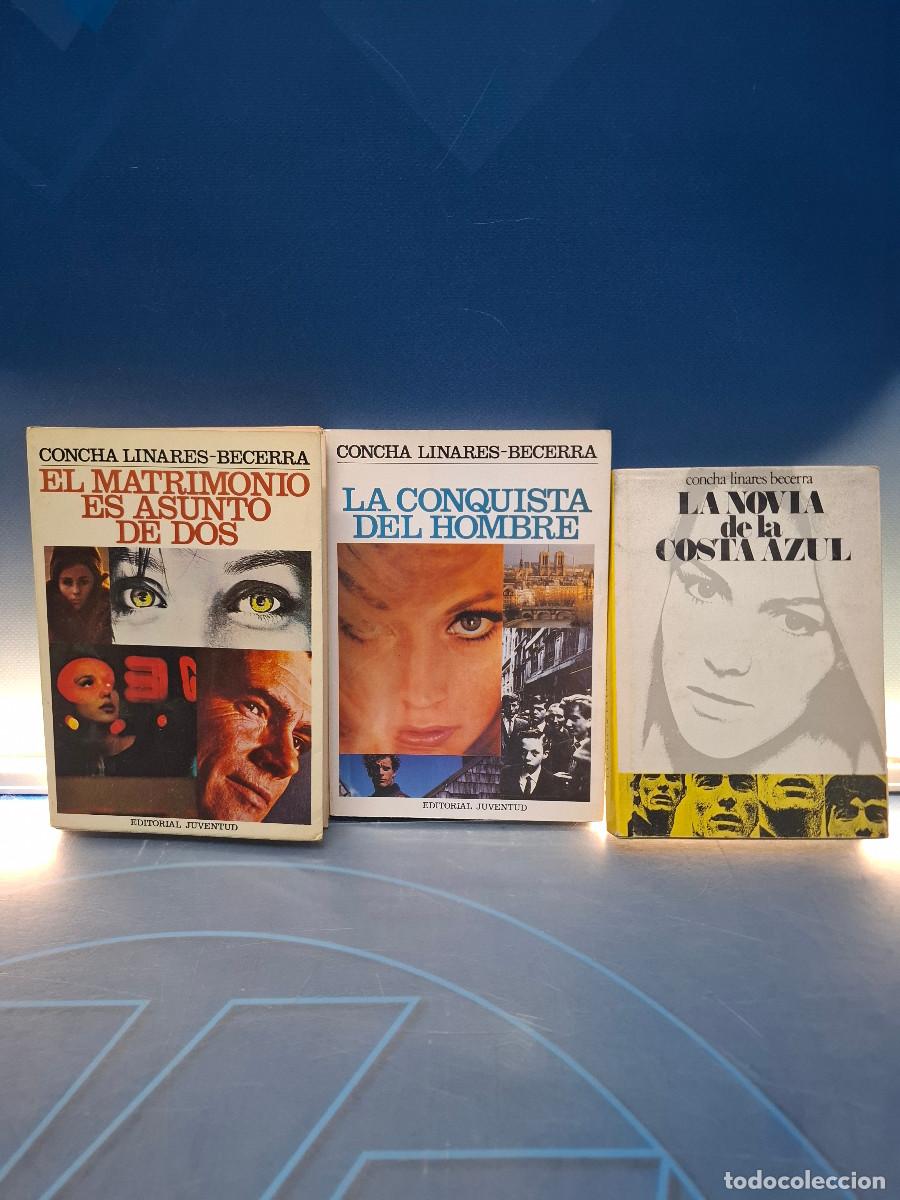 Libros de segunda mano: Lote, 3 Libros Concha linares becerra