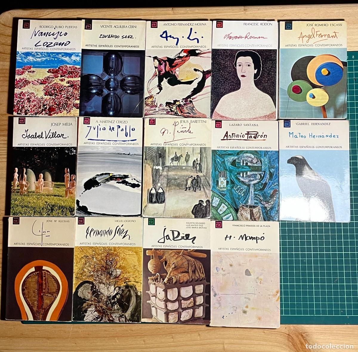 Libros de segunda mano: Artistas Espa&ntilde;oles Contempor&aacute;neos. 14 autores.