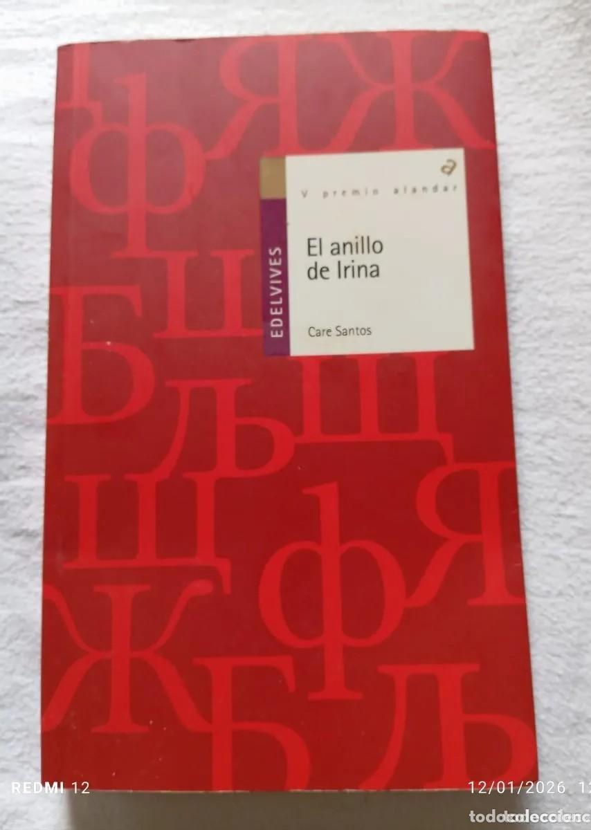 Libros de segunda mano: El anillo de Irina. Care Santos