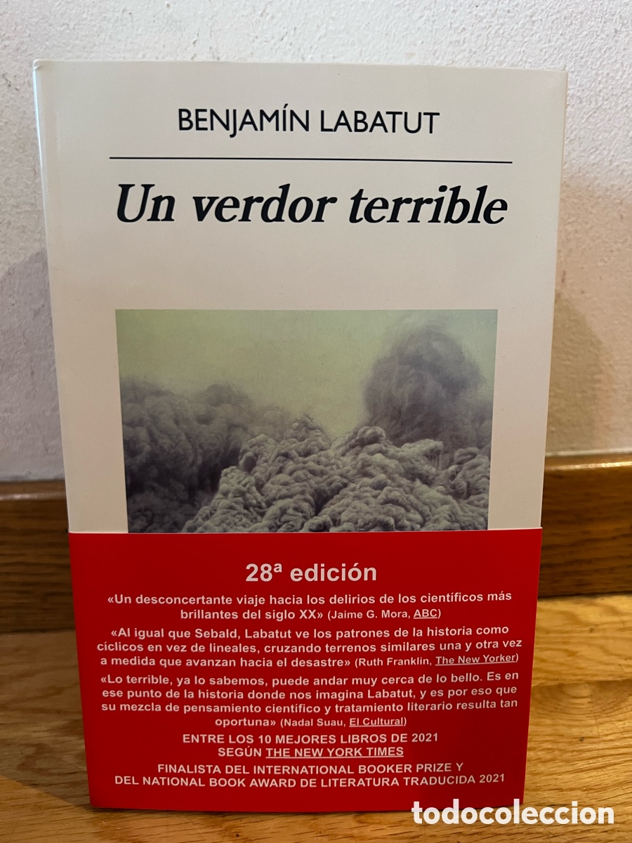 Libros de segunda mano: BENJAM&Iacute;N LABATUT Un verdor terrible