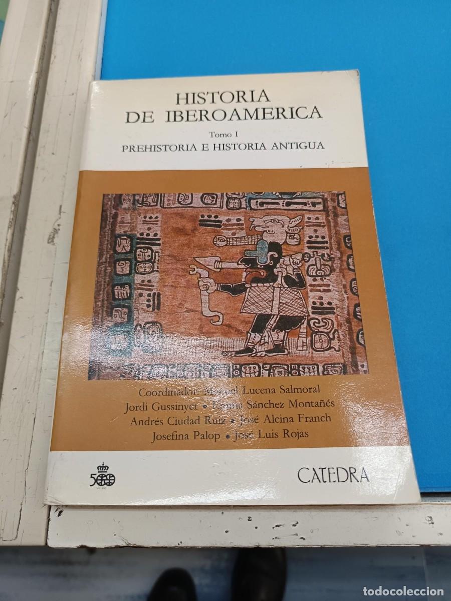 Libros de segunda mano: HISTORIA DE IBEROAMERICA TOMO I `PREHISTORIA E HISATORIA ANTIGUA CATEDRA