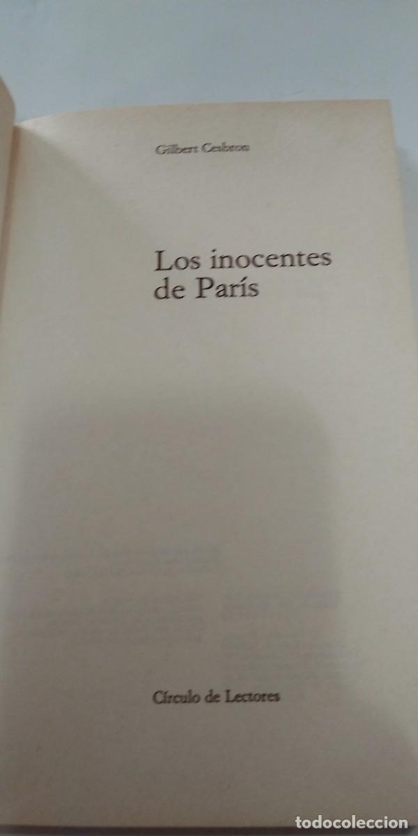 Libros de segunda mano: Los inocentes de Par&iacute;s Gilbert Cesbron - Foto 2