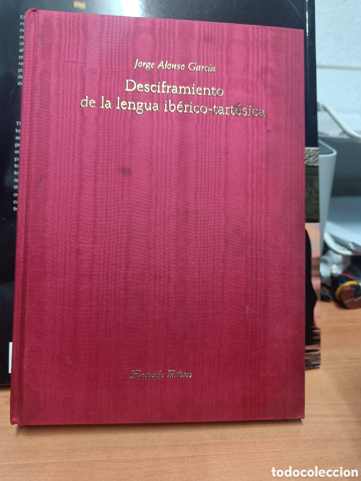 Libros de segunda mano: DESCIFRAMIENTO DE LA LENGUA IB&Eacute;RICO-TART&Eacute;SICA. JORGE ALONSO GARC&Iacute;A.