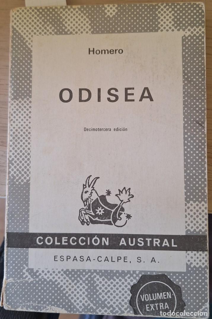 Libros de segunda mano: ODISEA. - HOMERO.