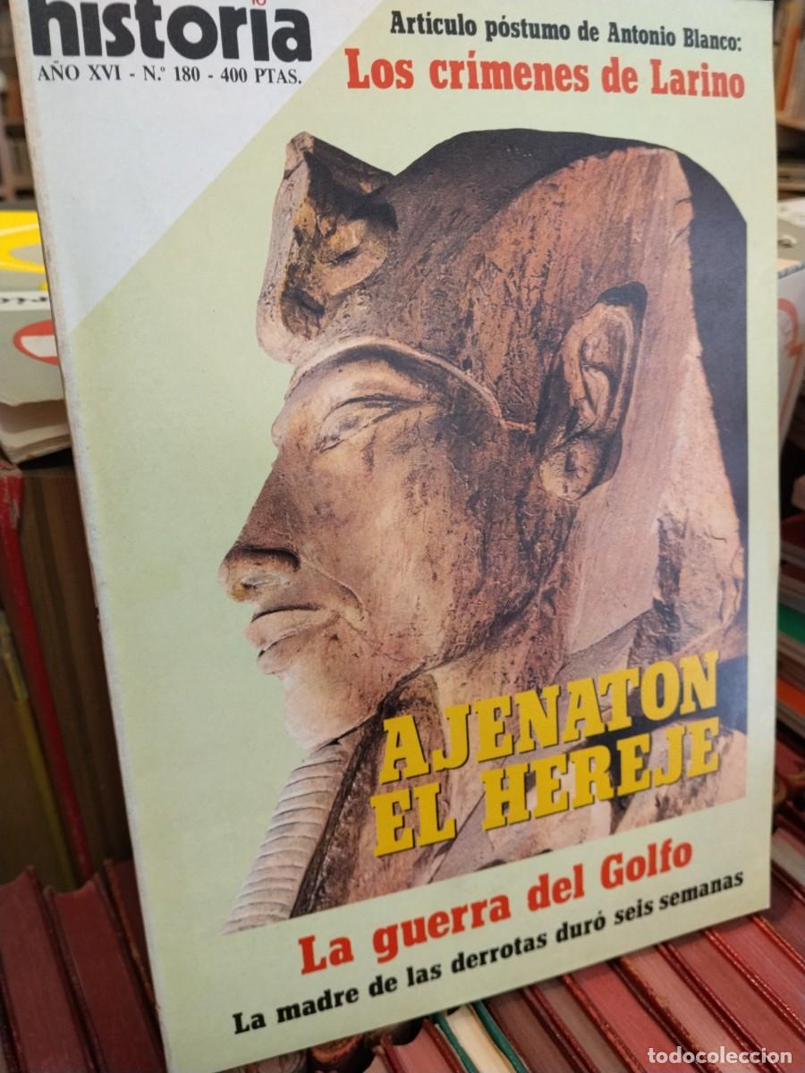 Libri di seconda mano: Historia 16. A&ntilde;o XVI. N. 180
