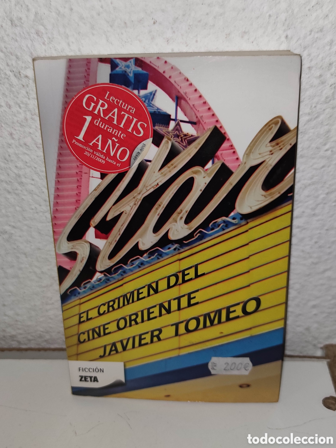 Second hand books: Libro - EL CRIMEN DEL CINE ORIENTE, JAVIER TOMEO, Ficcion ZETA