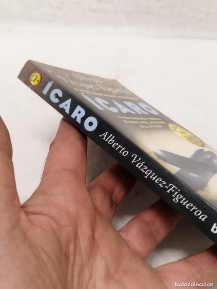 Libros de segunda mano: Libro Icaro de Alberto V&aacute;zquez Figueroa. - Foto 2