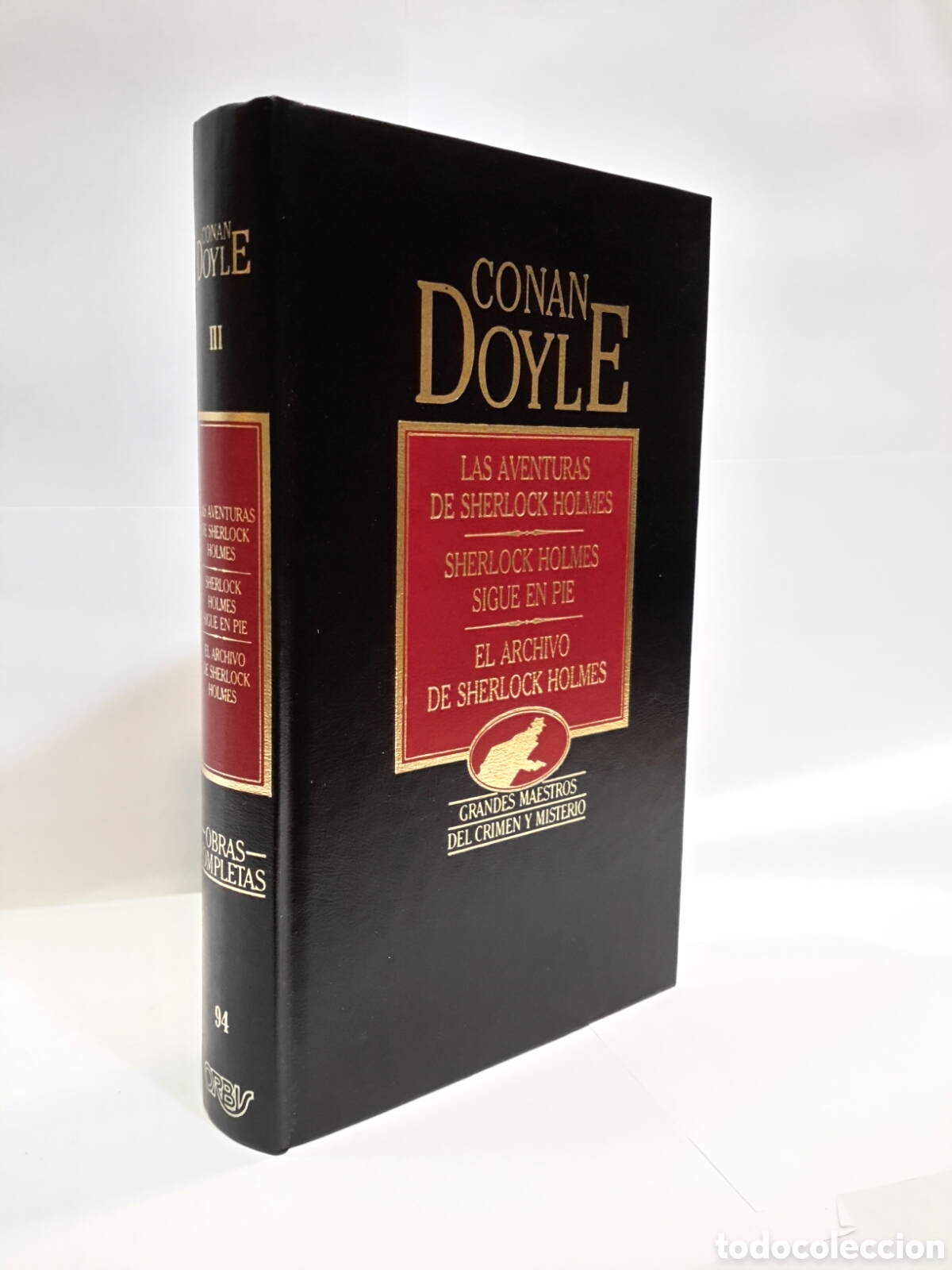 Second hand books: Conan Doyle. Coleccion Grandes Maestros del Crimen y Misterio n.94