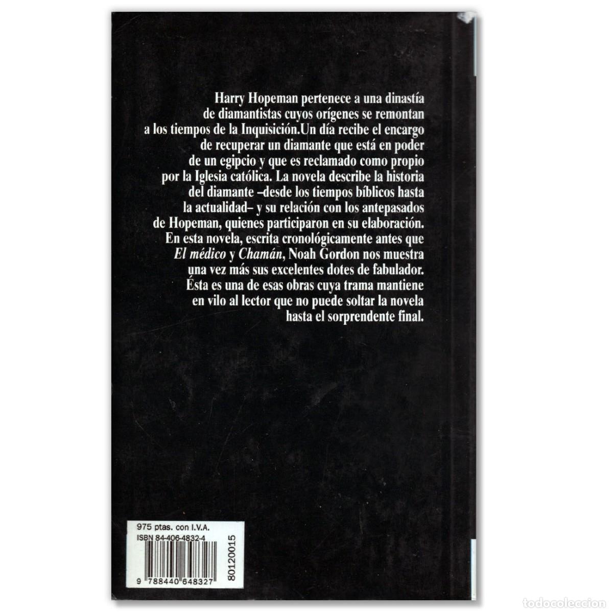 Libros de segunda mano: El Diamante de Jerusalen Noah Gordon - Foto 2