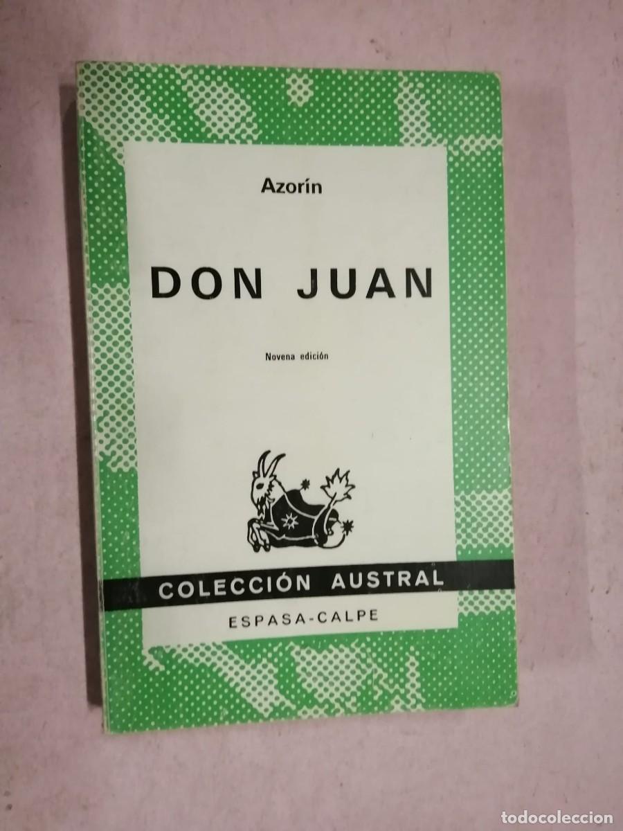 Libros de segunda mano: DON JUAN (AZORIN) COLECCION AUSTRAL