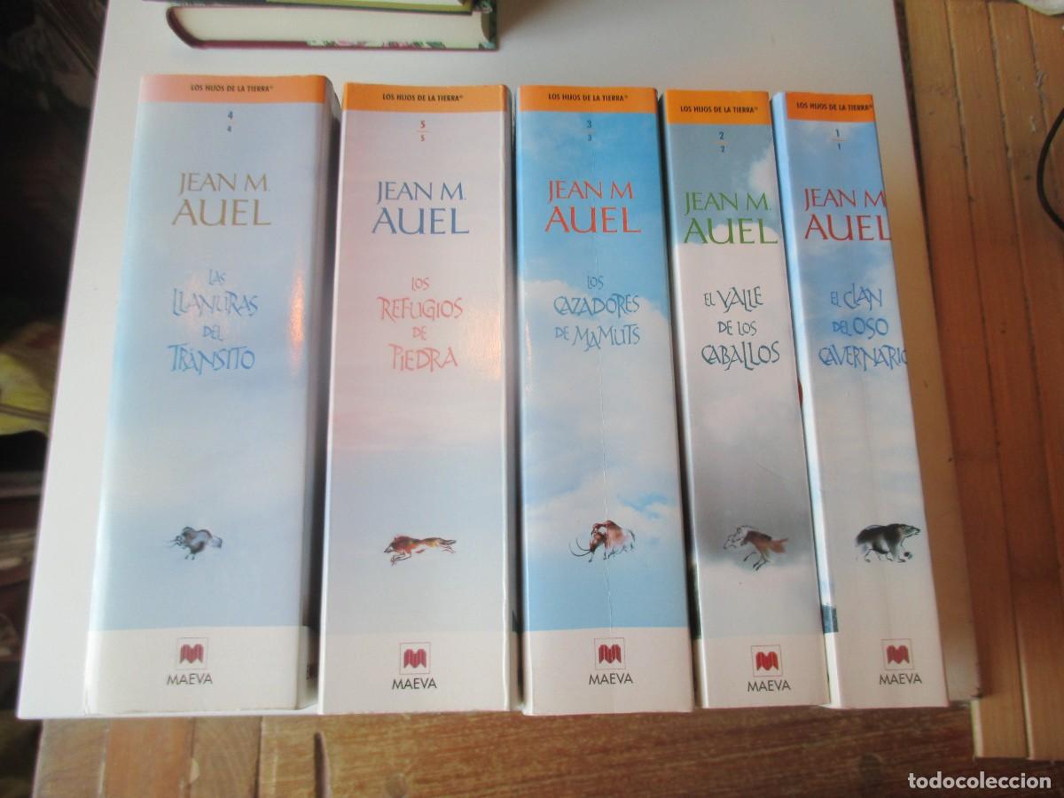 Libros de segunda mano: JEAN M. AUEL Los hijos de la tierra (5 tomos) W40101