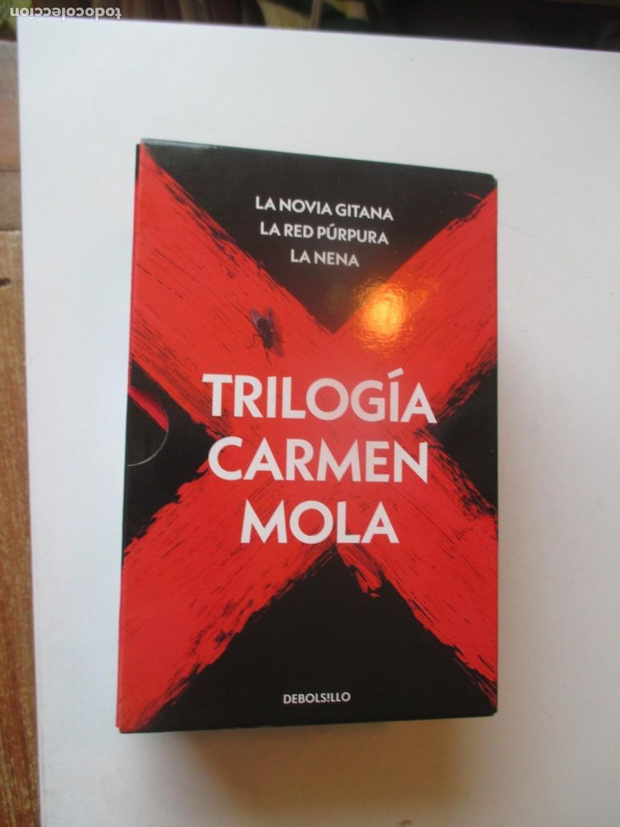 Libros de segunda mano: CARMEN MOLA La novia gitana, La red p&uacute;rpura, La nena W40103