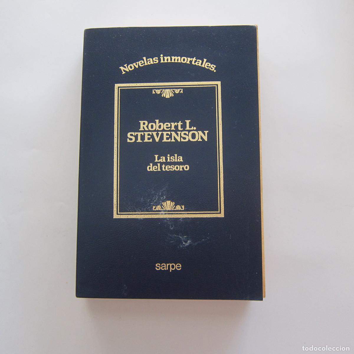 Libros de segunda mano: LA ISLA DEL TESORO - STEVENSON (SARPE) NOVELA