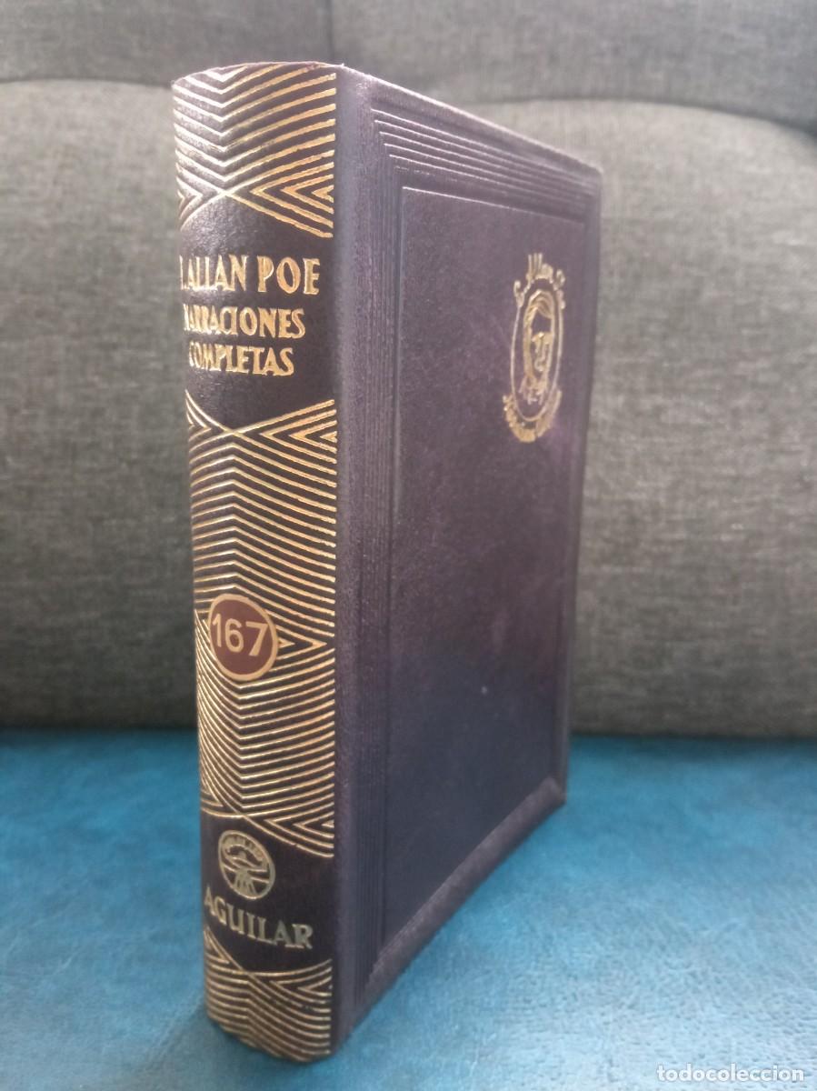 Libros de segunda mano: EDGAR ALLAN POE - NARRACIONES COMPLETAS. AGUILAR, 1951.