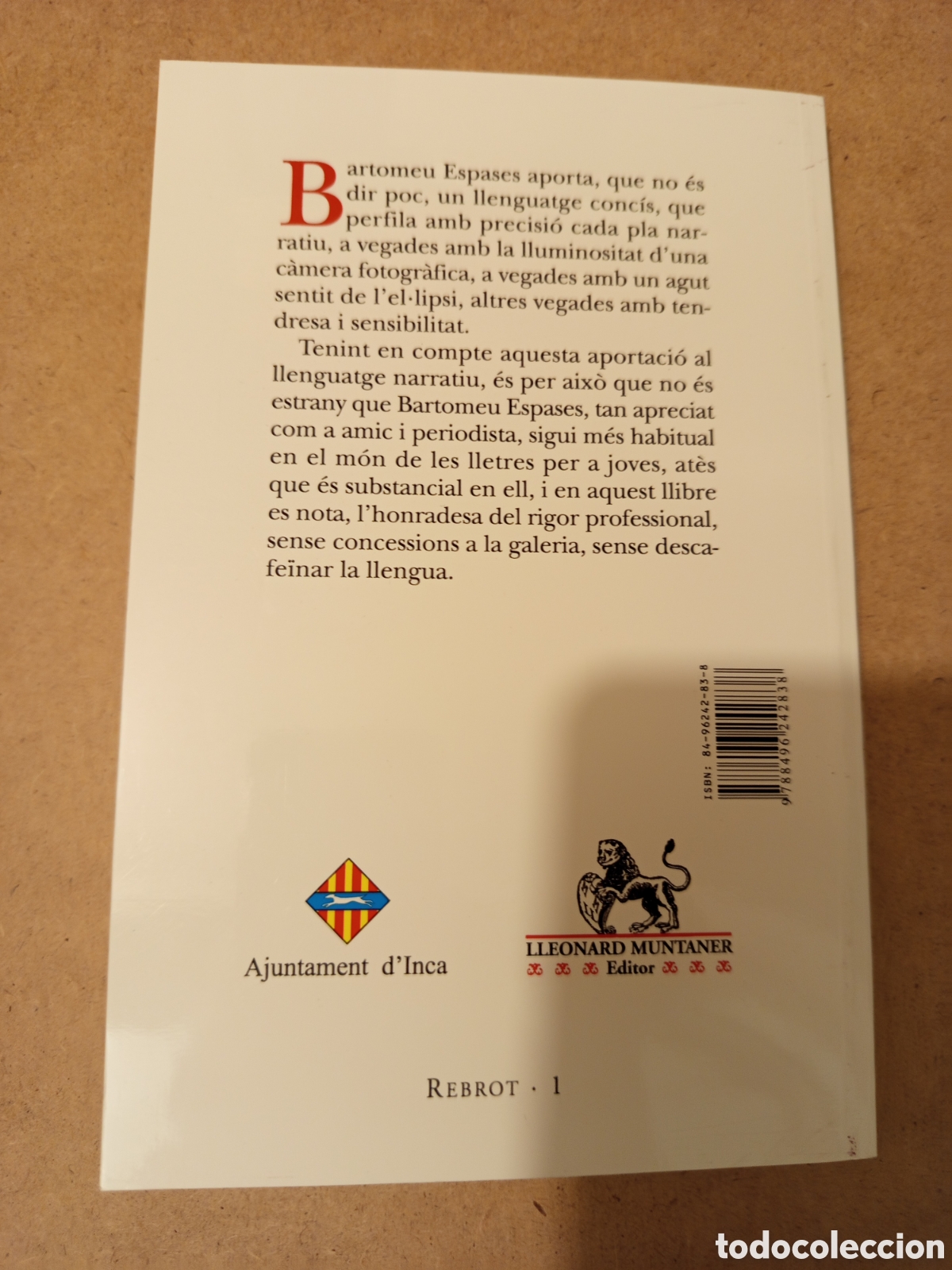 Libros de segunda mano: LA MORT DEN RIUS (BARTOMEU ESPASES) - Foto 4