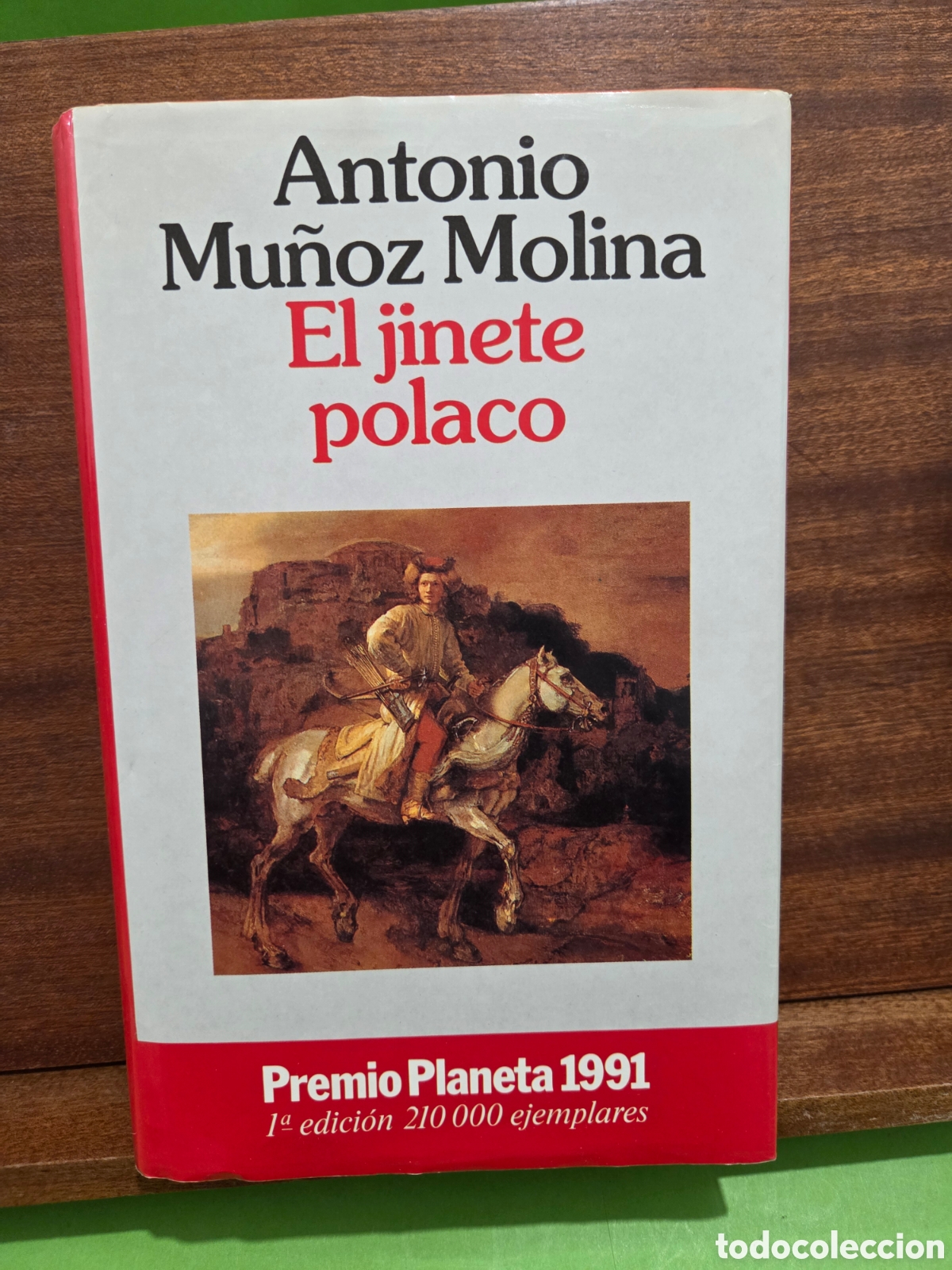 Libros de segunda mano: ANTONIO MU&Ntilde;OZ MOLINA...&rdquo;&rdquo;EL JINETE POLACO&rdquo;&rdquo;...PREMIO PLANETA 1991...